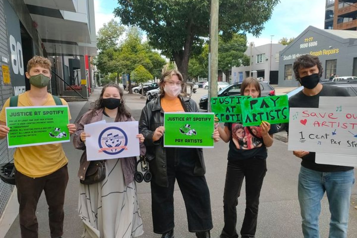 Melbourne, Sydney kick off global protests for #JusticeAtSpotify