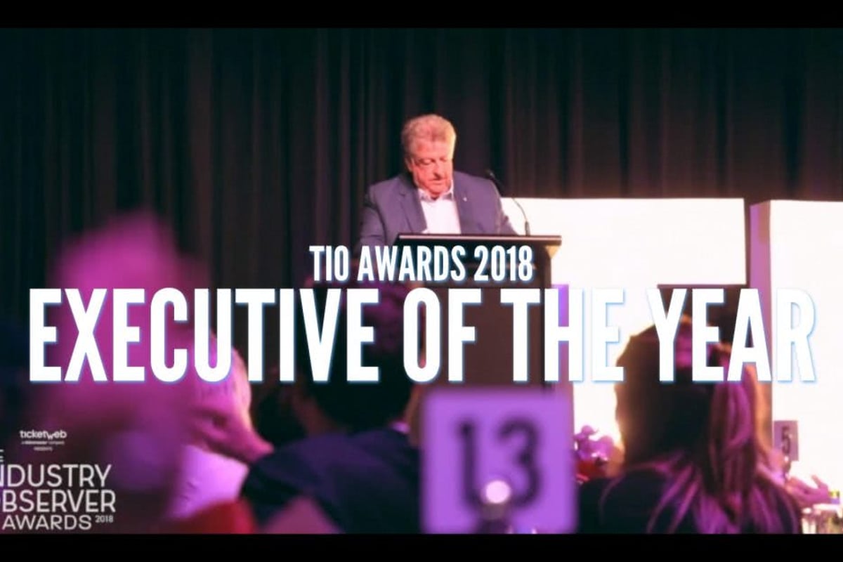Denis Handlin AO at #TIOawards: Artists are writing their own success stories