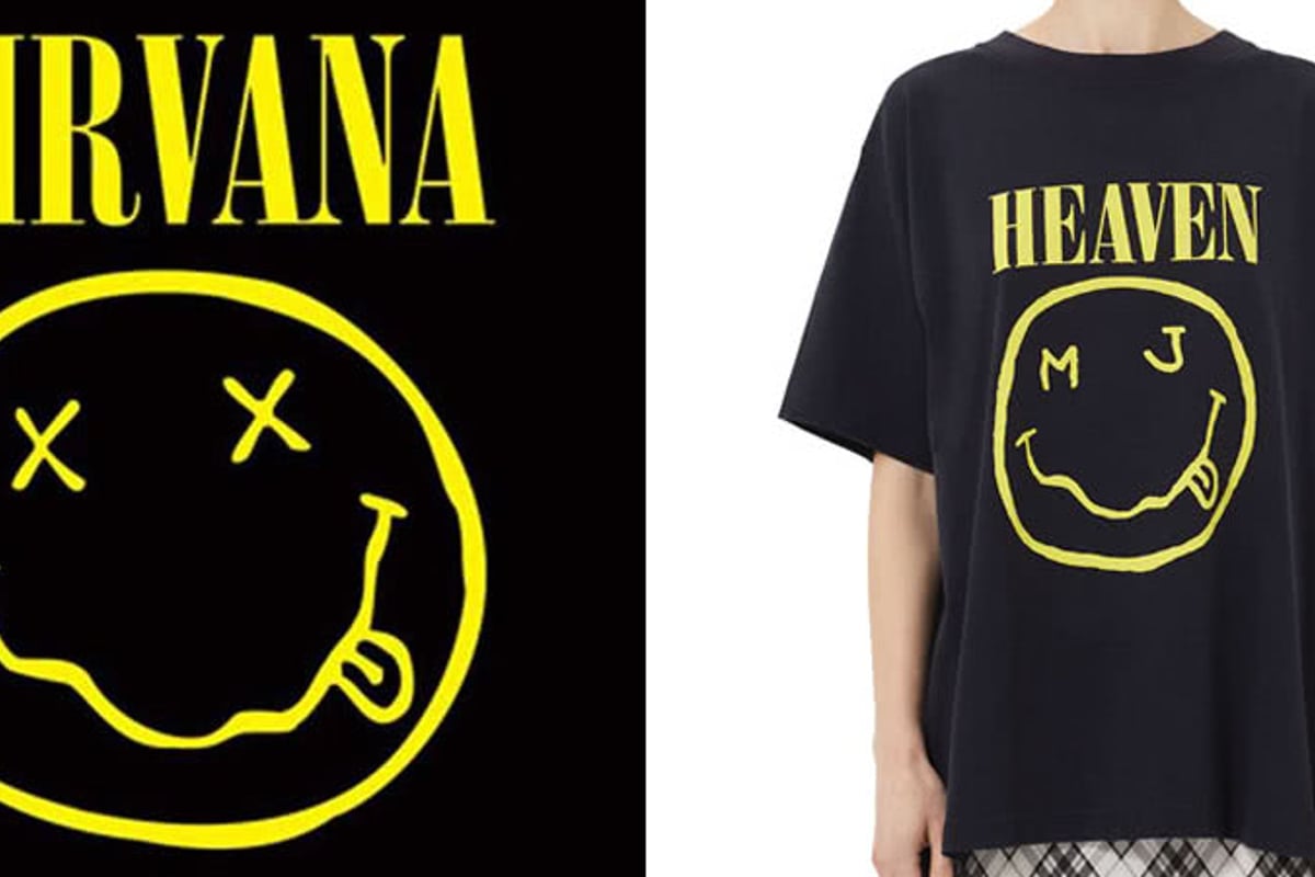 Nirvana shirt meaning store