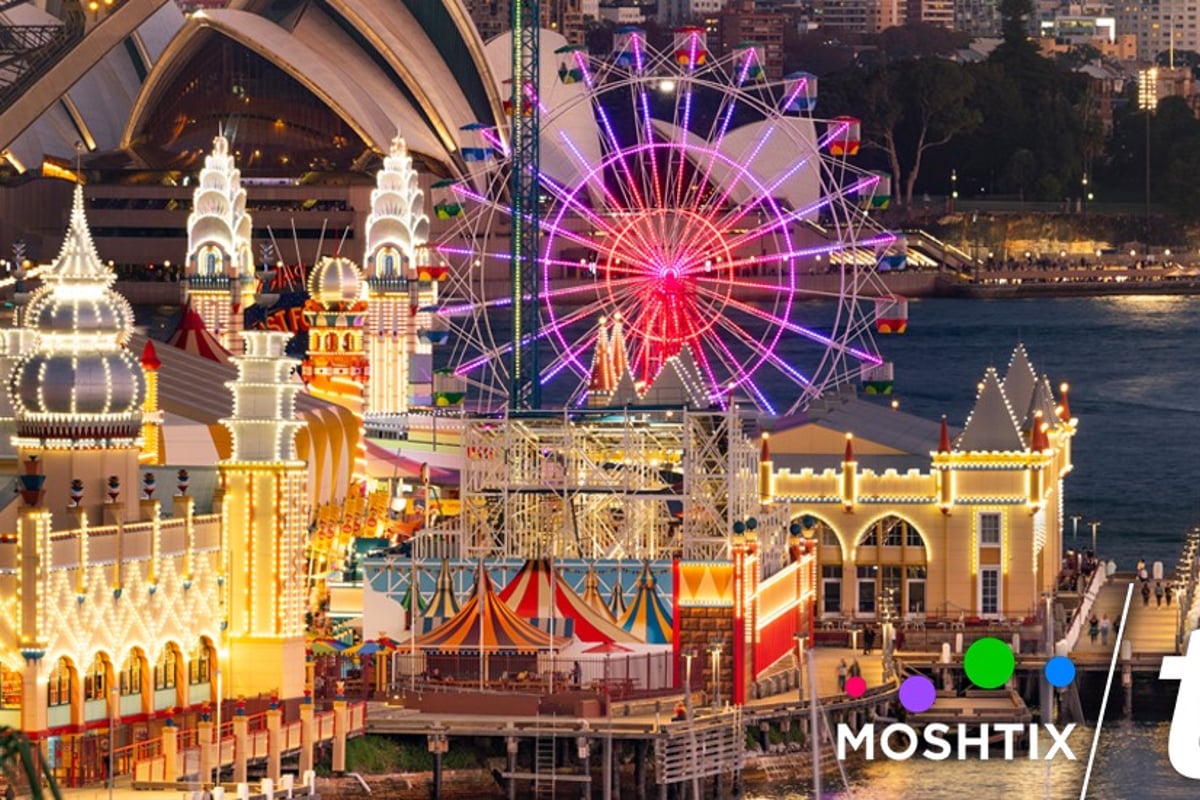 Ticketmaster and Moshtix announce partnership with Big Top Luna Park Sydney
