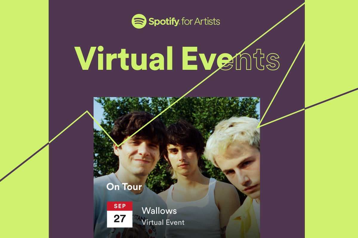 Spotify introduces virtual events listings