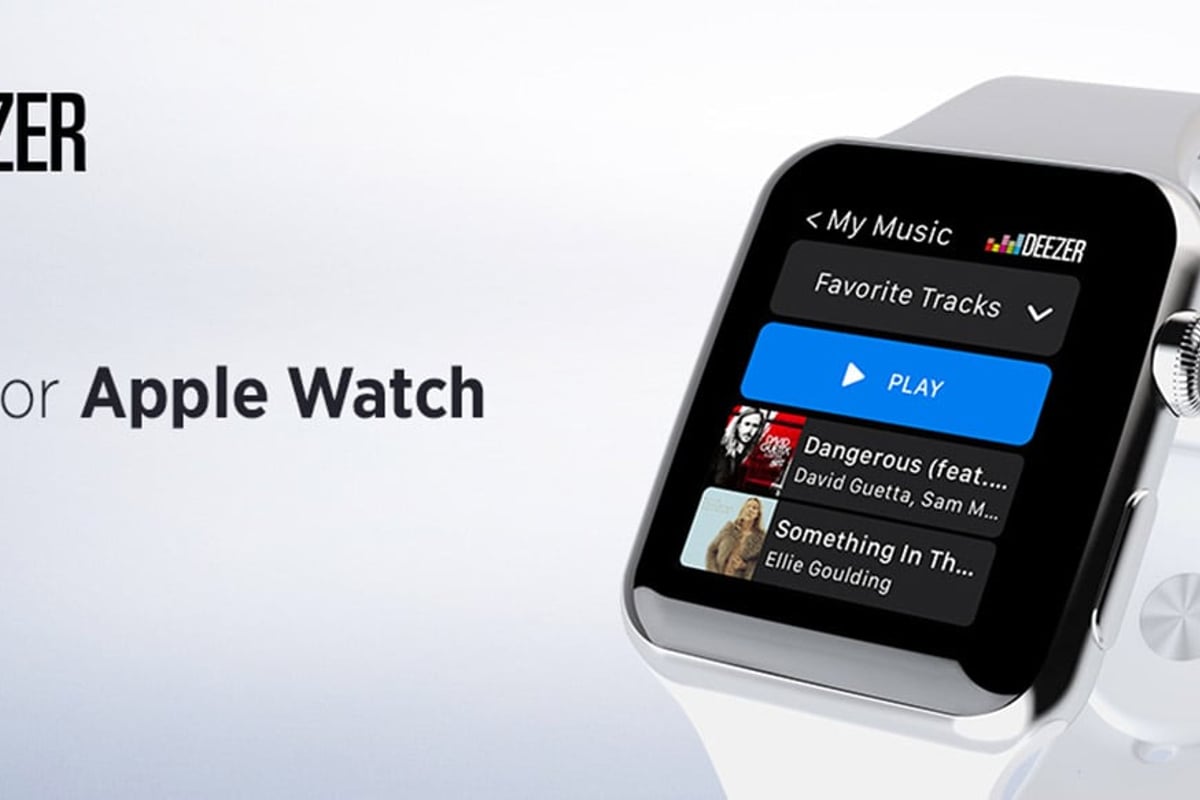 Deezer streaming on the Apple Watch