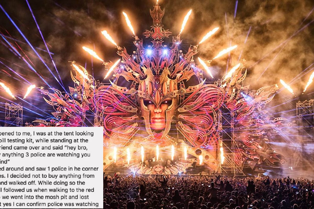 Angry Defqon.1 punters accuse police of scaring them away from medical tents and drug-testing services