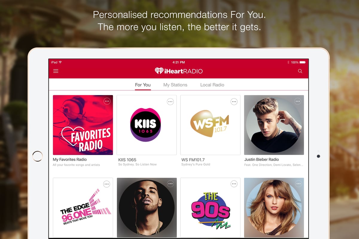 I Heart Radio App IHeartRadio App Receives Major Update Radio World