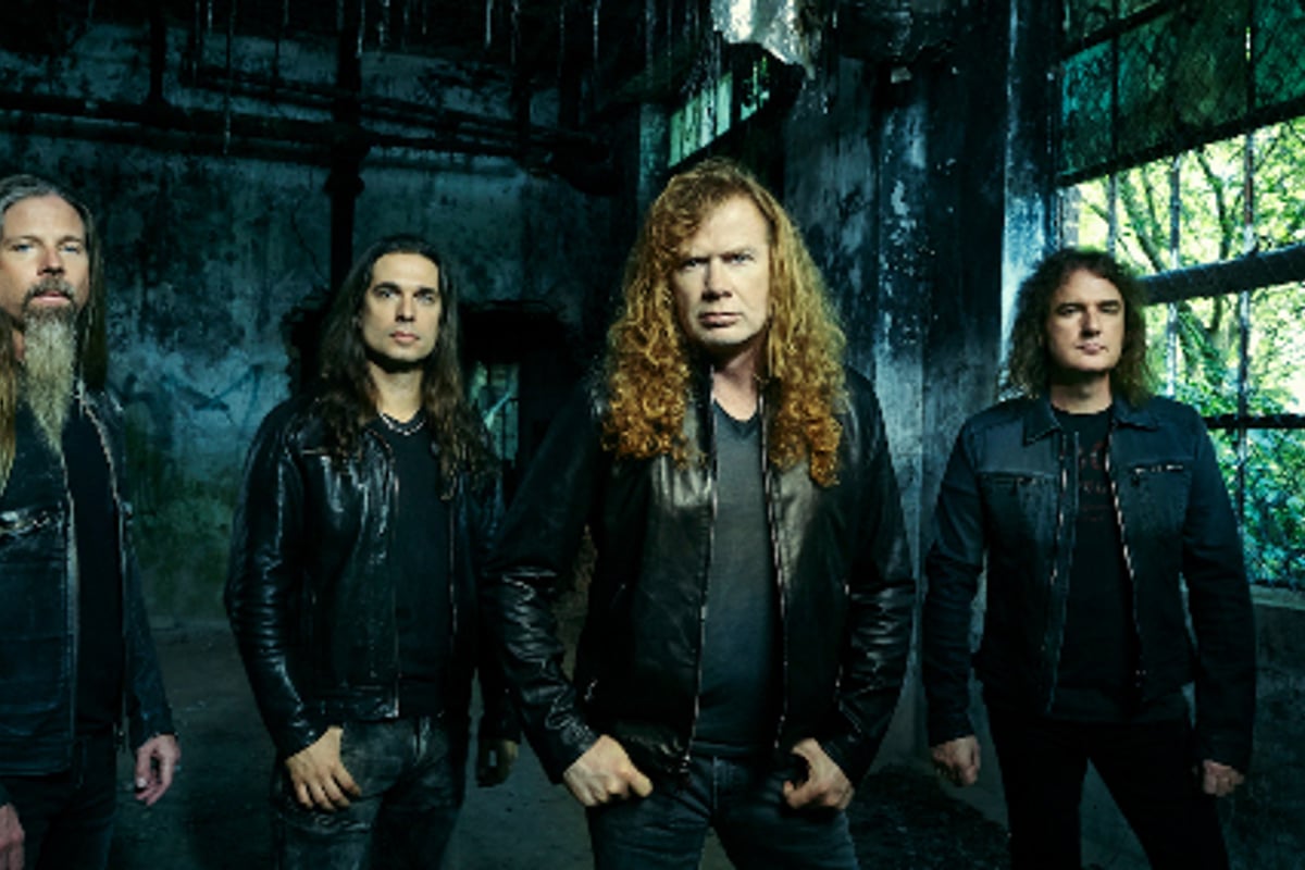 Megadeth announce Australian tour for October