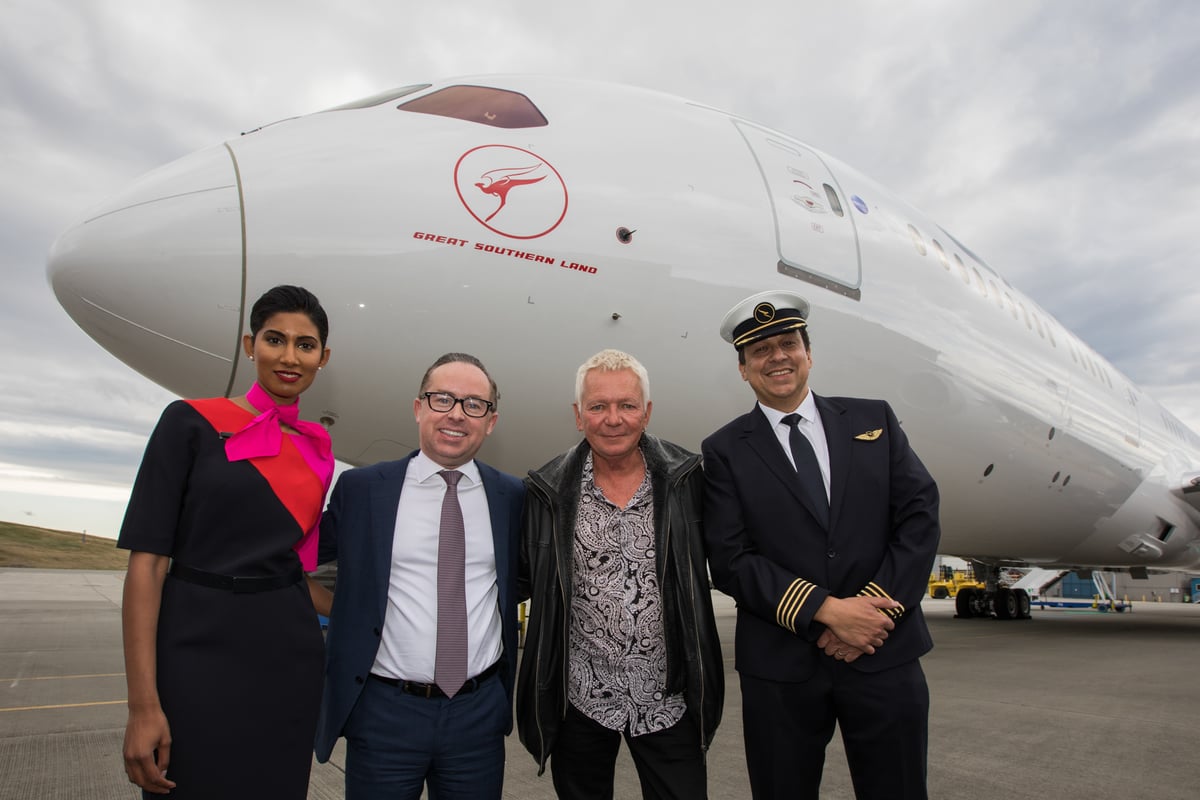 “It’s a special song for us”: Iva Davies speaks to TMN as Qantas unveils Great Southern Land plane