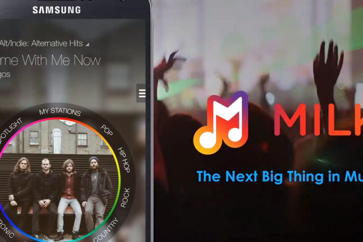 Samsung launches Milk Music in Australia today