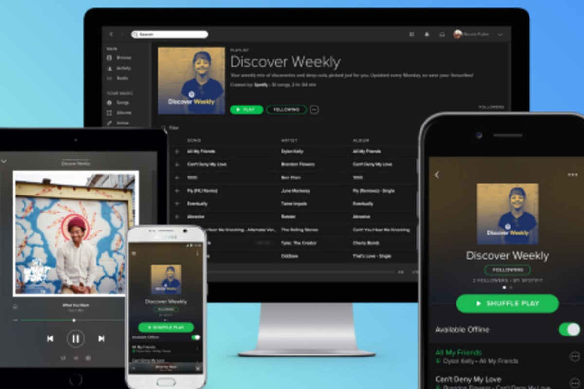 Spotify releases figures on Discover Weekly