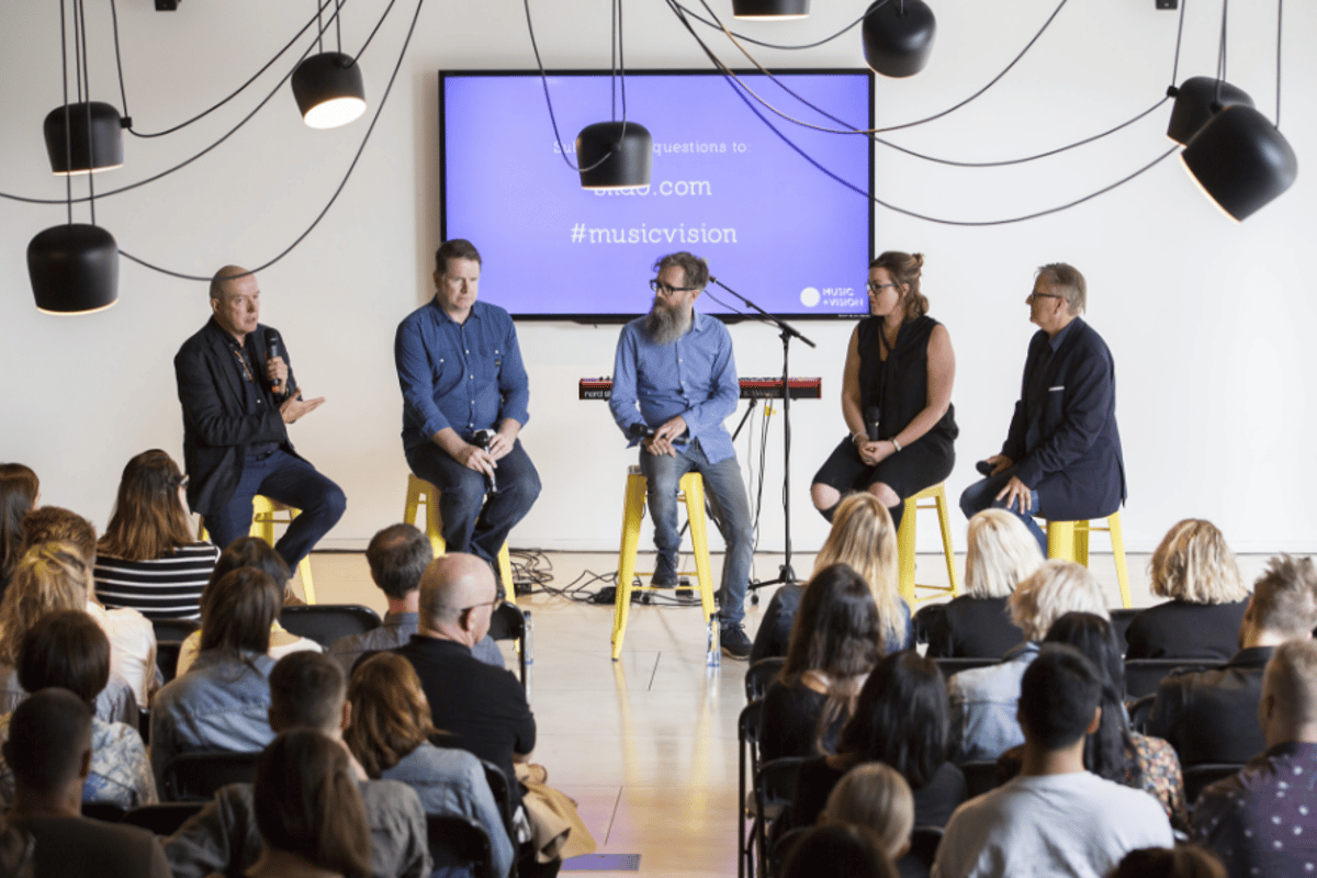 UMA’s Music + Vision panel explored the role of music licensing in breaking new music