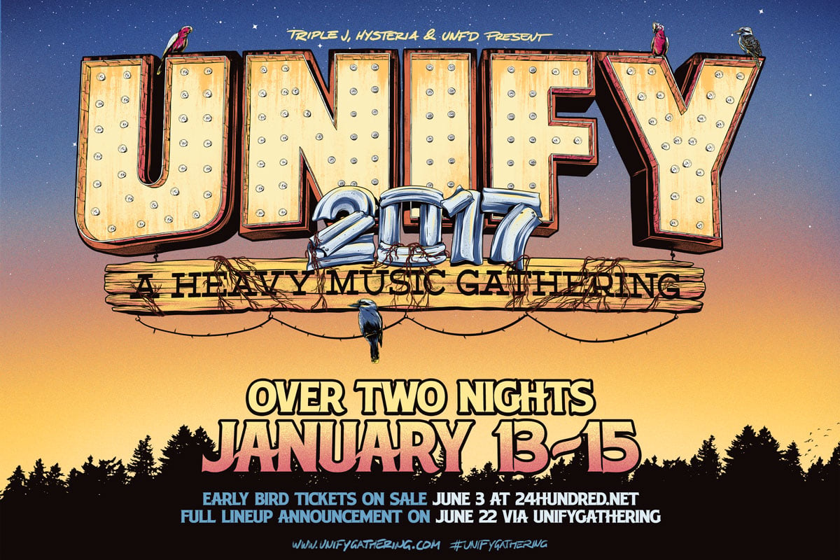 UNIFY announces 2017 dates