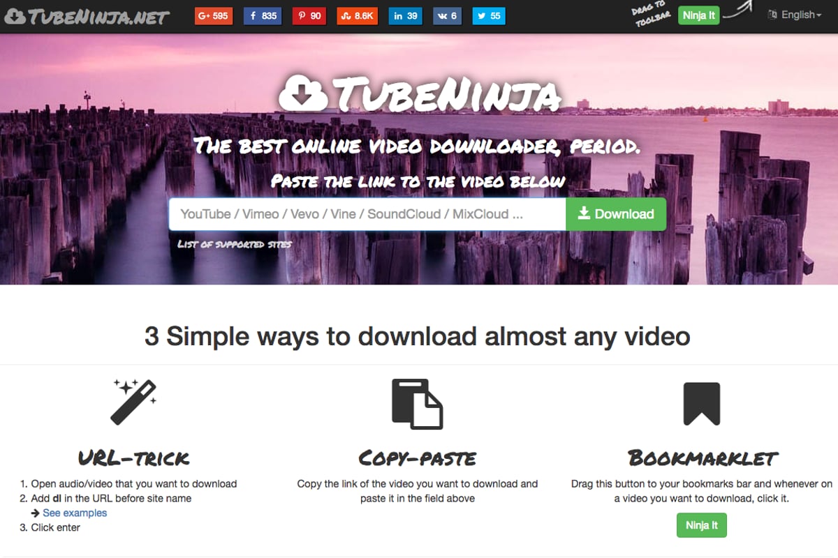 YouTube sends letter to stream-ripping site TubeNinja