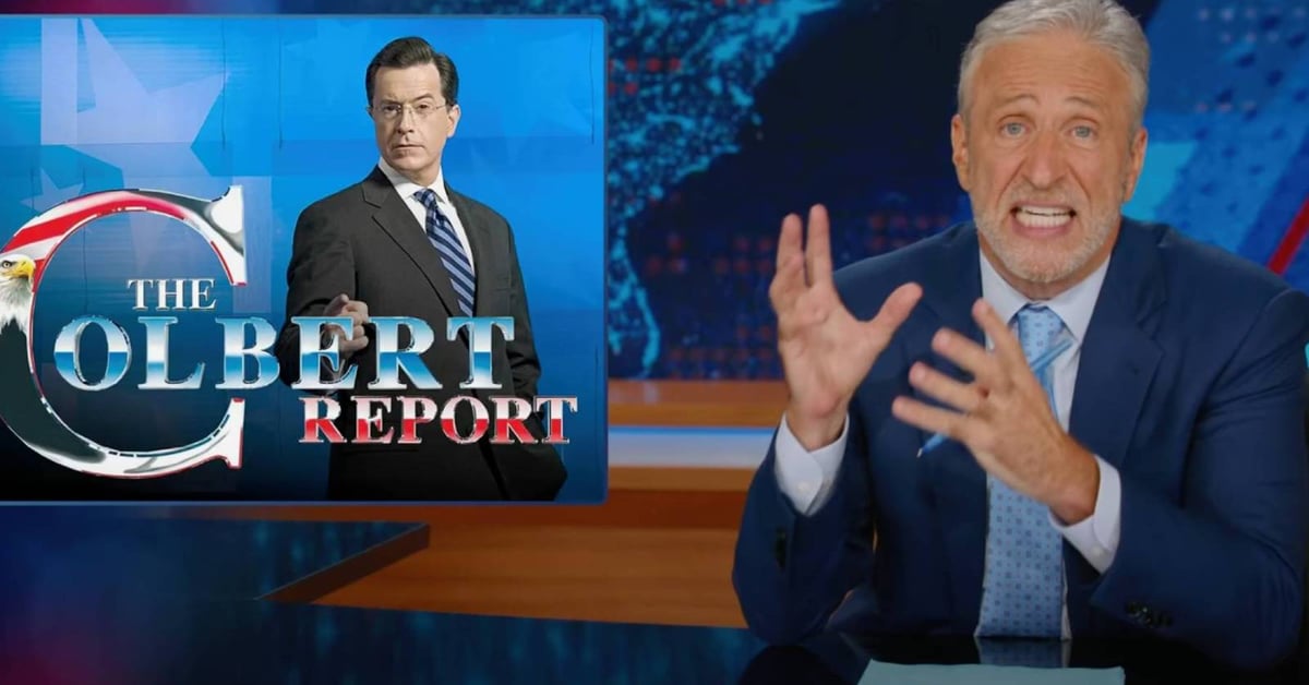 Jon Stewart to CBS After 'Colbert' Axing: 'Go F-ck Yourself'