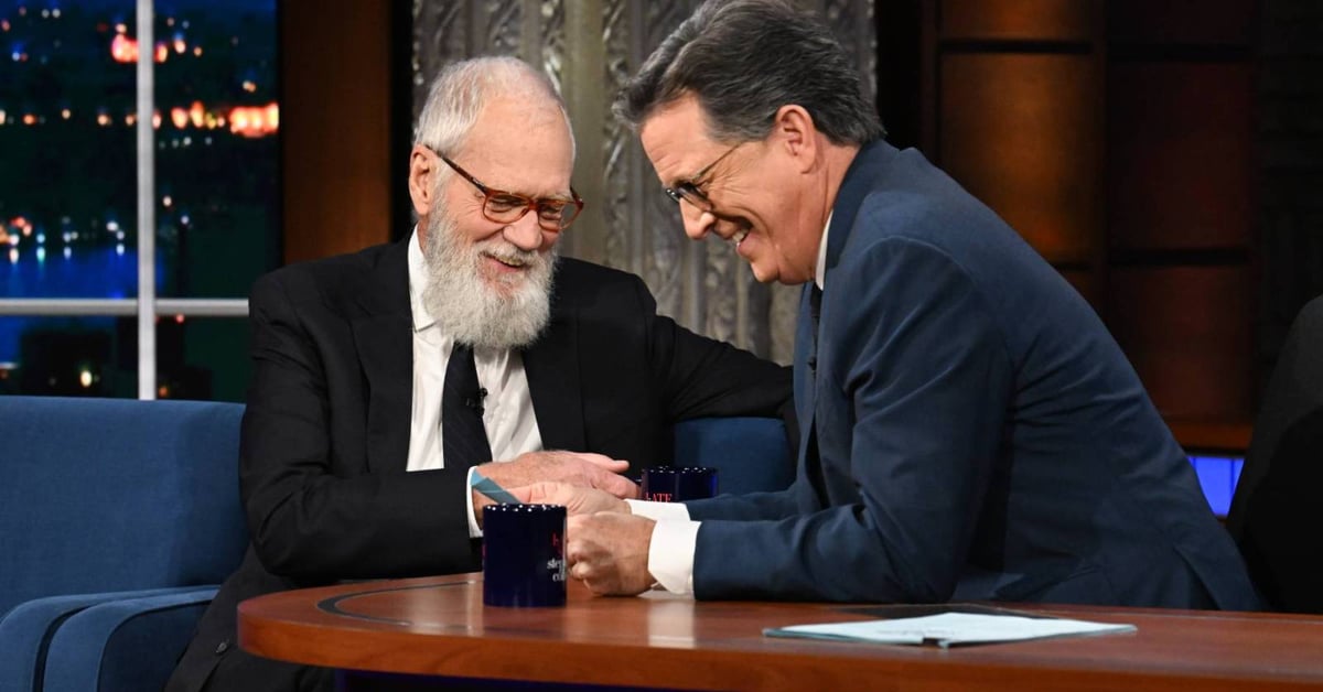 David Letterman Backs Colbert Amid 'Late Show' Cancellation