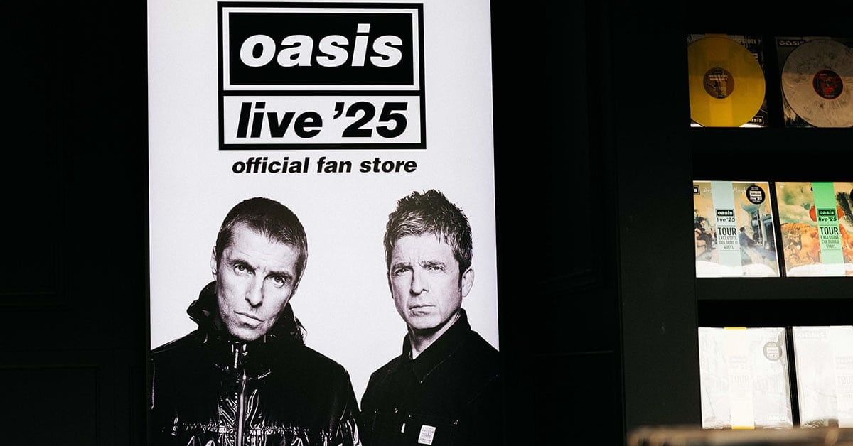 Oasis to Open Exclusive Fan Stores in Melbourne and Sydney