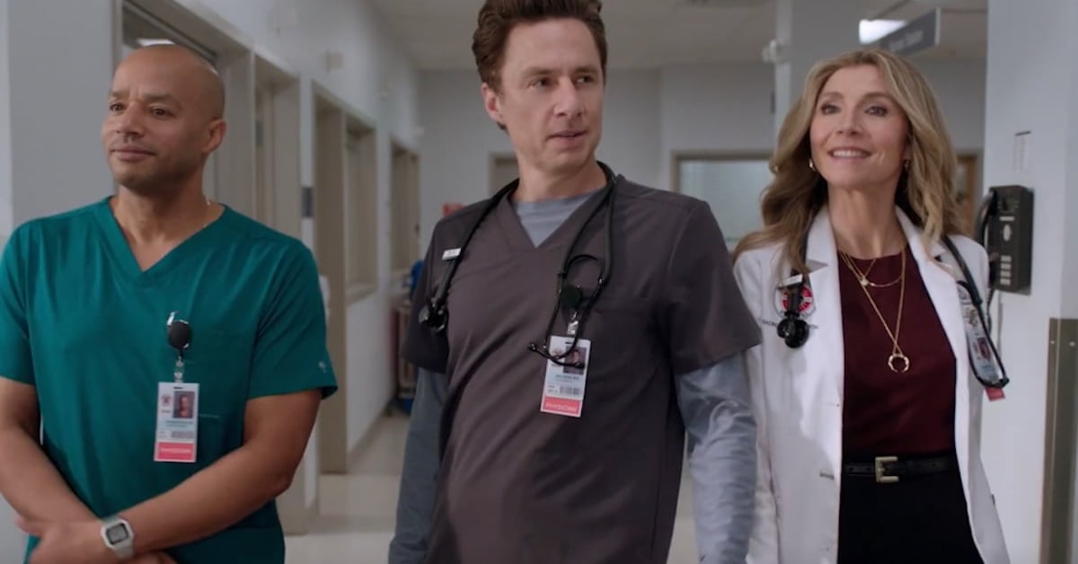 ‘Scrubs’ Reboot Teaser Sees JD, Elliot and Turk Back Together After 15 Years