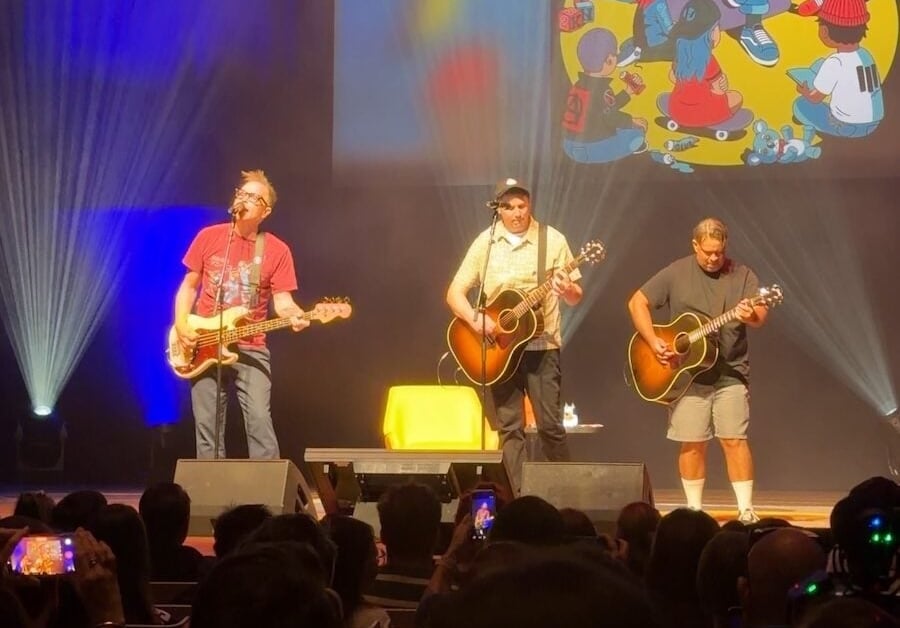 Mark Hoppus Says Violent Soho Are Getting Back Together as Band Join Him on Stage in Sydney