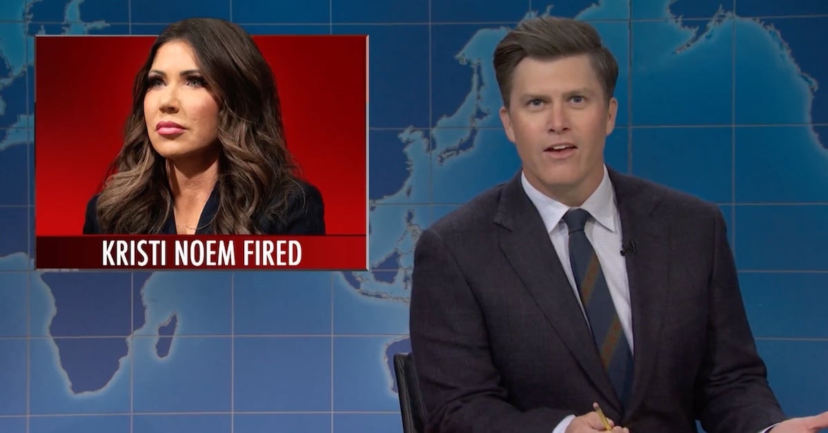 SNL' Weekend Update Dances on Kristi Noem's Political Grave