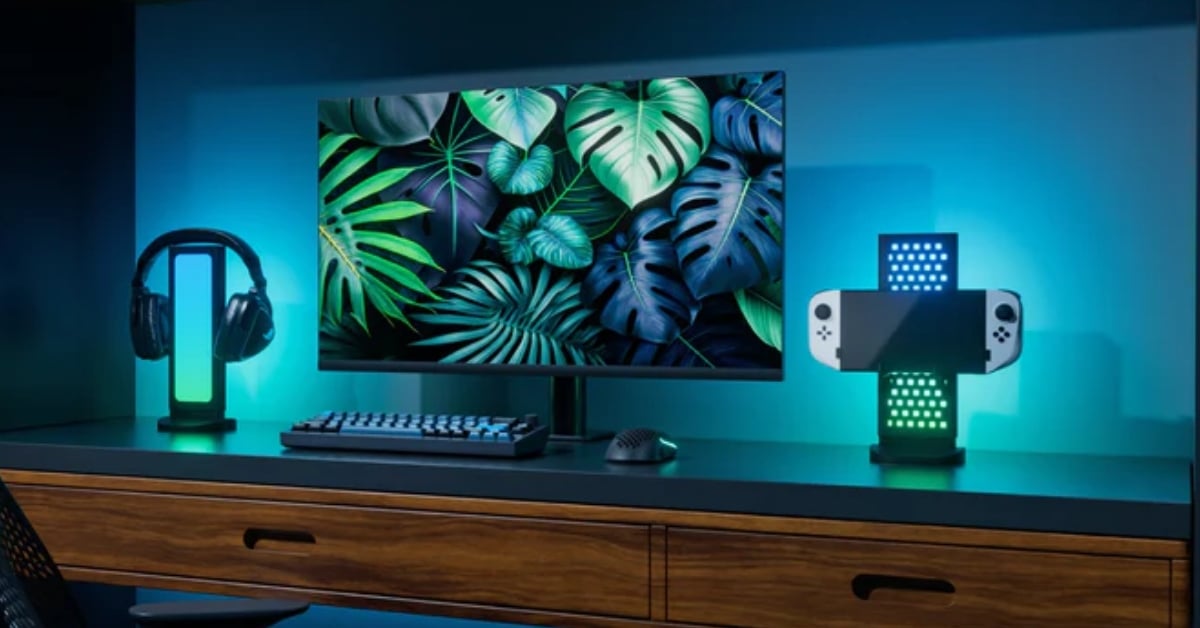 How the Nanoleaf Pegboard Willl Spruce Up Your Gaming Space