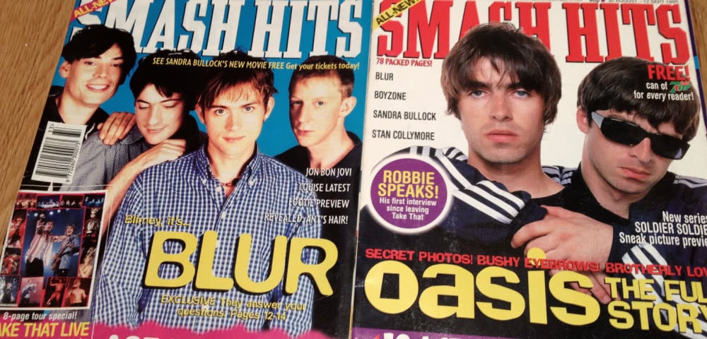 Flashback: Blur vs. Oasis - when music turned into sport Flashback: Blur vs. Oasis - when music turned into sport