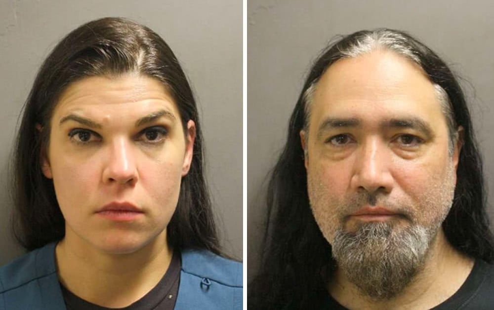 Texas couple arrested for leaving daughter home alone to attend a metal ...
