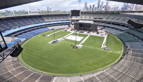 Check Out AC/DC's MCG Stage Set Up