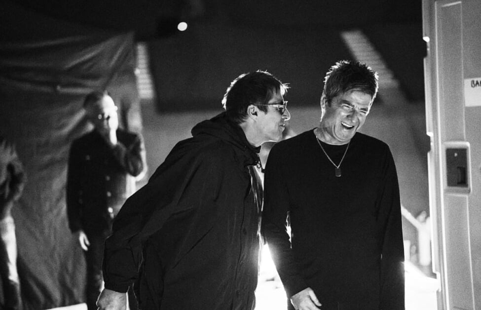 Oasis Documentary Caught Liam and Noel Making Amends