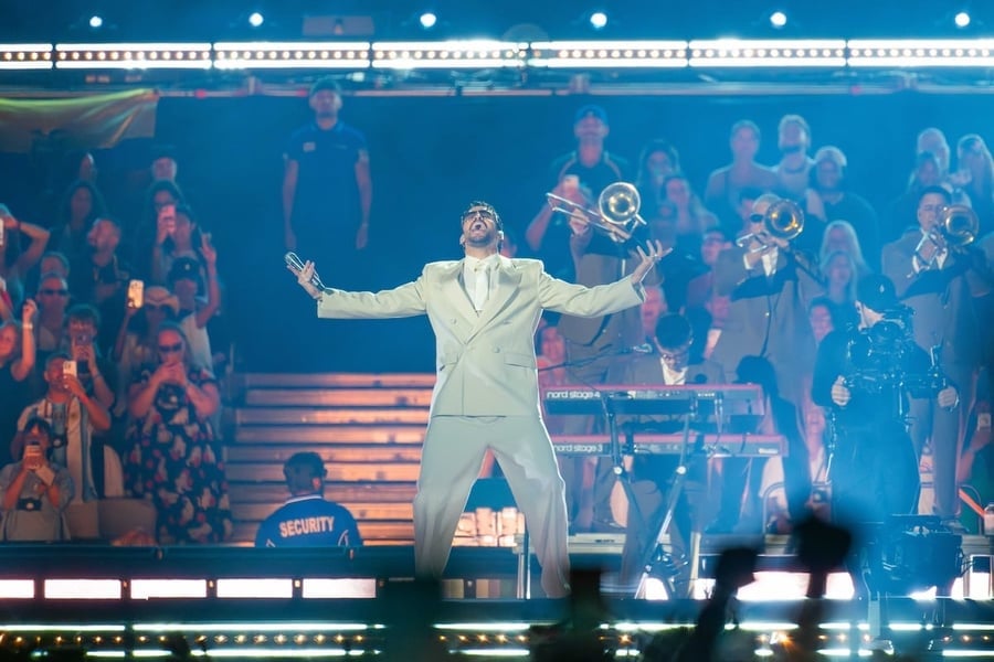 Bad Bunny Sets Attendance Record on Debut Australian Tour
