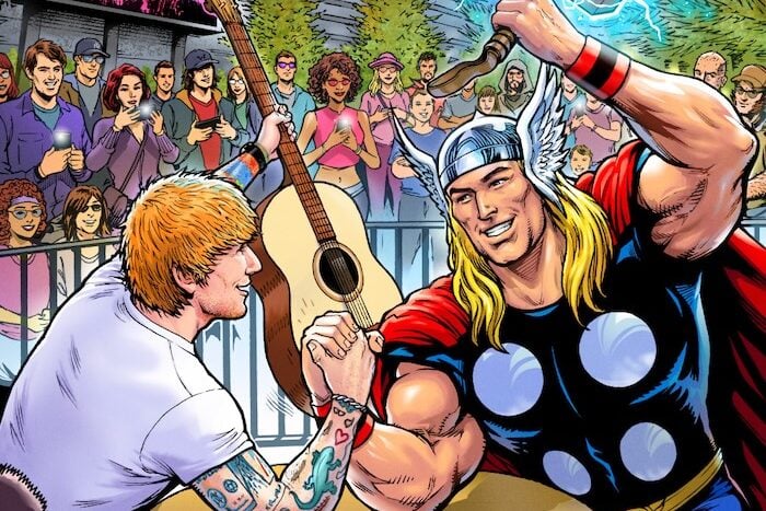 Melbourne’s Marvel Stadium Welcomes Ed Sheeran With New Mural