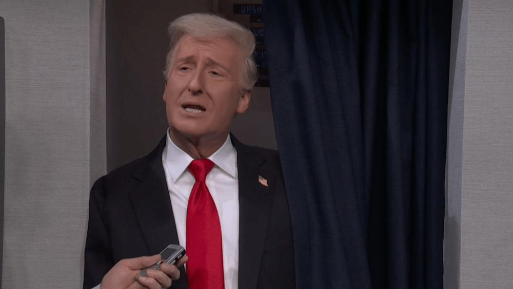 Donald Trump Slams Warner Bros. Sale in 'SNL' Cold Open