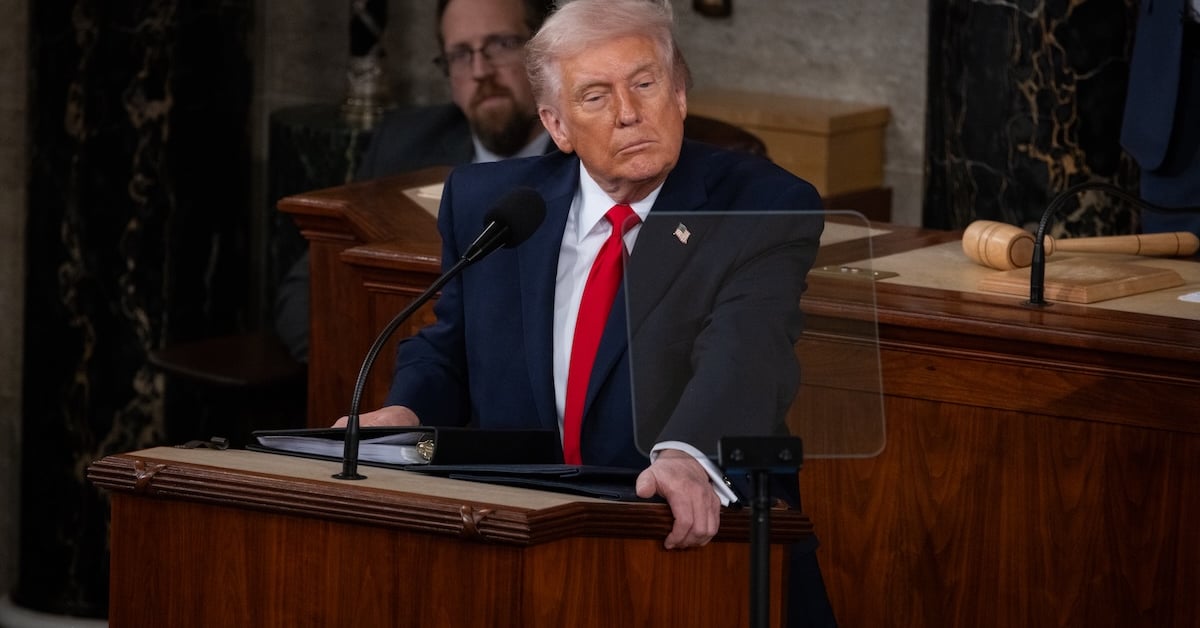 Trump Slams Immigrants in Divisive State of the Union Speech