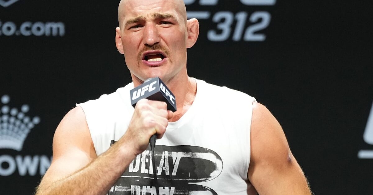 Sean Strickland Goes on Sexist, Homophobic Tirade During Paramount+ ...
