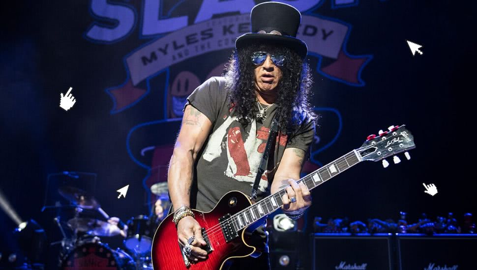 Slash Discusses Working With AC/DC Singer Brian Johnson