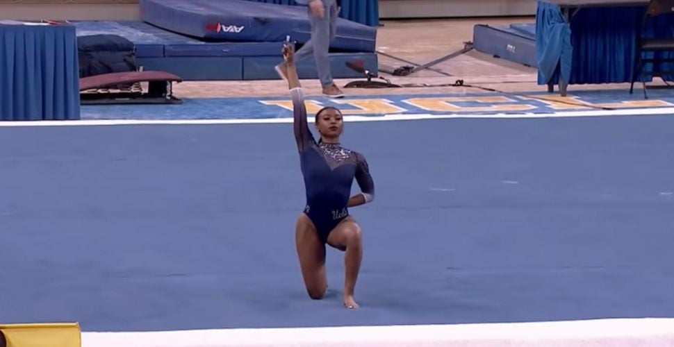 Gymnast goes viral with epic performance to Kendrick Lamar and Tupac(01)
