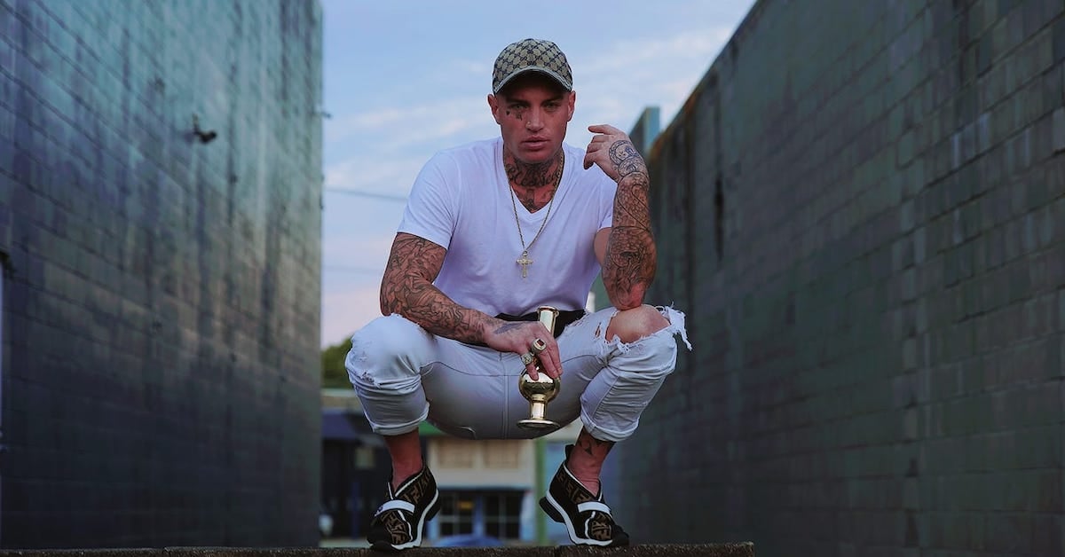 Aussie rapper and OnlyFans star claims his car was intentionally set alight
