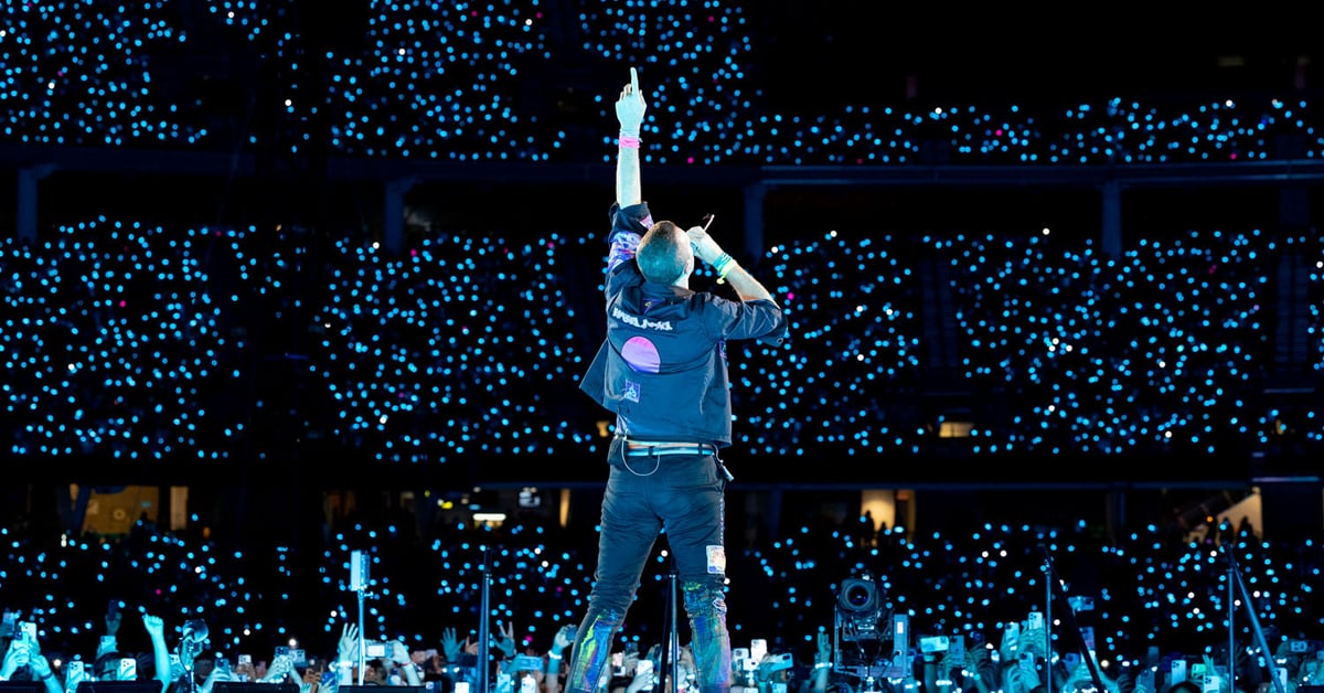 PHOTOS Coldplay Optus Stadium