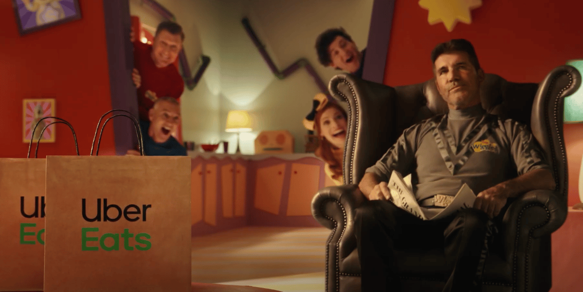 The Wiggles & Simon Cowell front new Uber Eats campaign