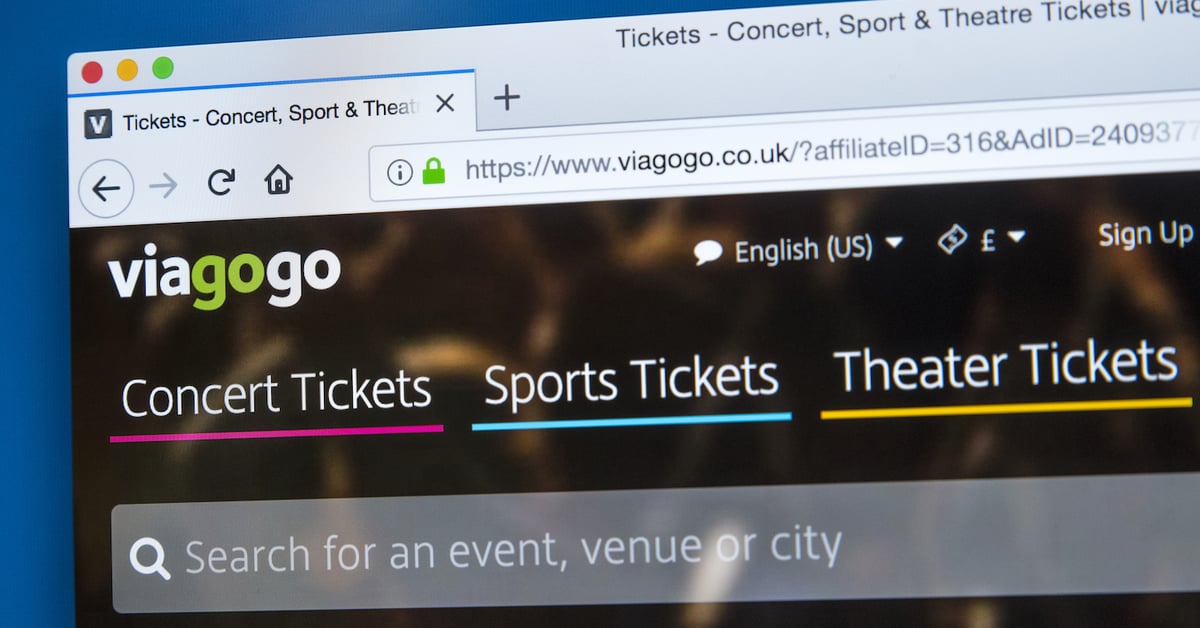 Google Confirms Its Viagogo Advertising Ban Includes Australia   Viagogo Screenshot 