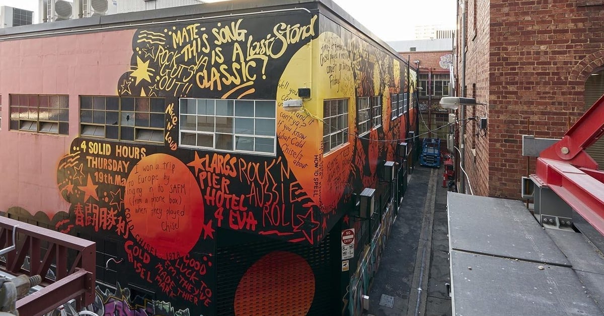 Set fire to this town Cold Chisel Lane unveiled in Adelaide