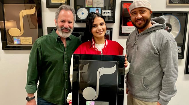 VASSY Collects Prestigious U.S. Songwriter Award