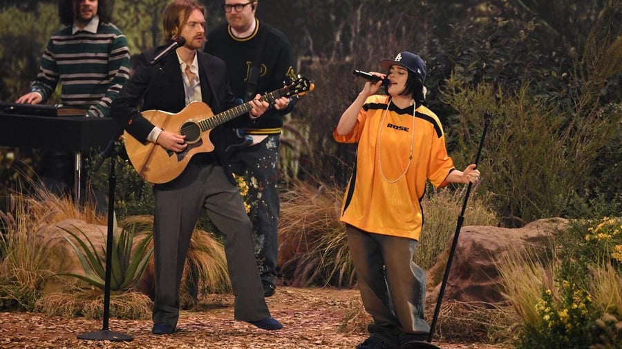 Billie eilish delivers birds of a feather grammys performance