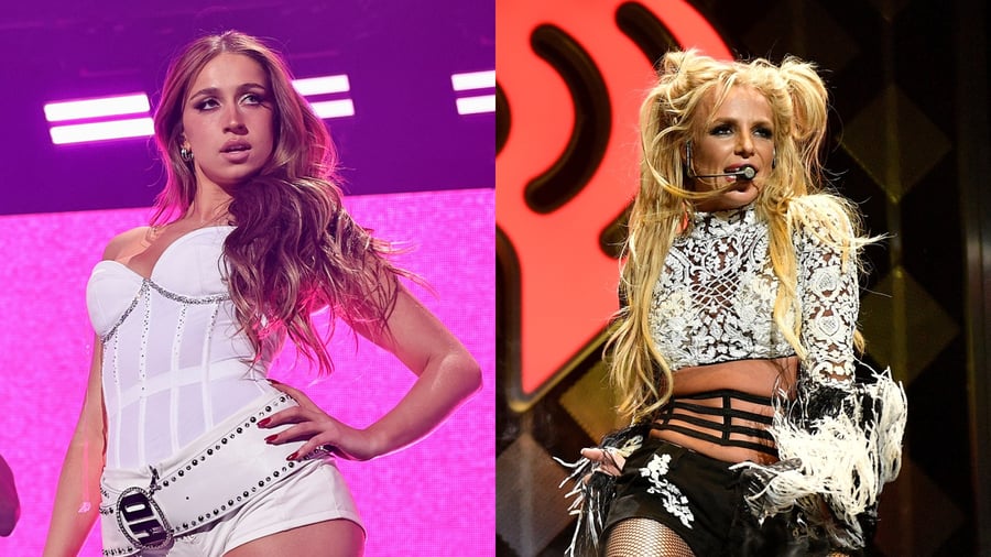 Tate McRae Calls Britney Spears Comparisons 'Flattering' and 'Scary'