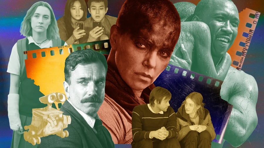 Photo illustration of the best movies of the 21st century