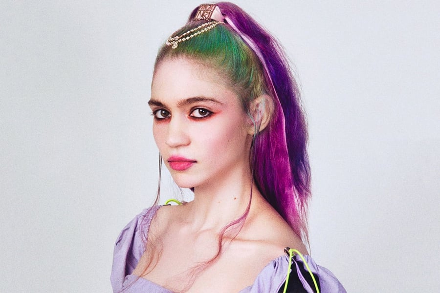 Image of Canadian musician Grimes