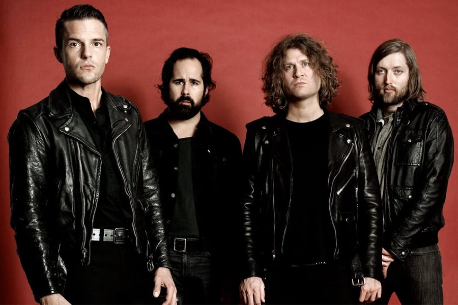 2017 press shot of Las Vegas outfit The Killers