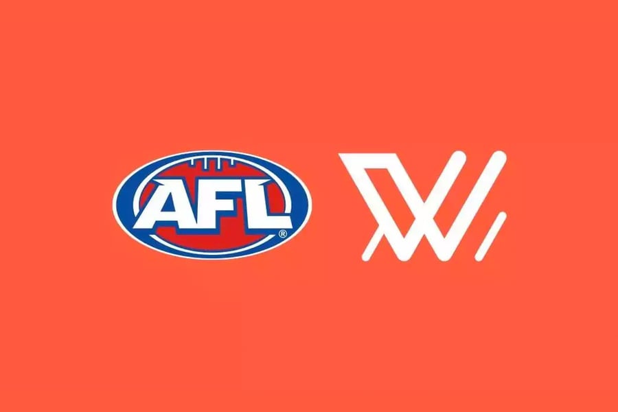 Logo of the AFLW league