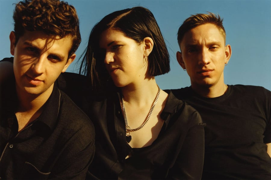 Press photo for English indie-rock outfit The xx