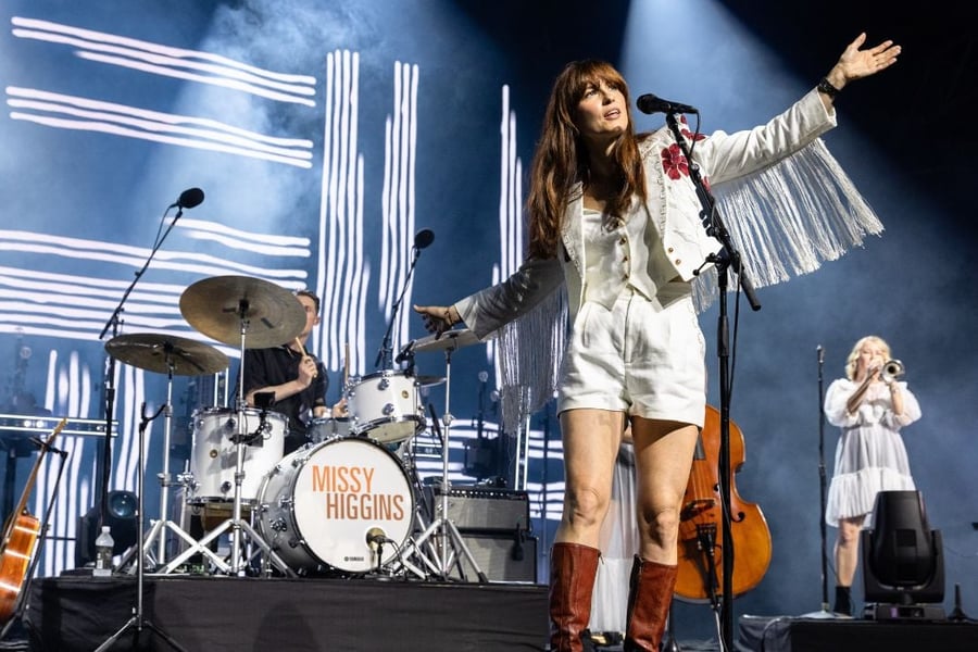 Missy Higgins performs at Sidney Myer Music Bowl