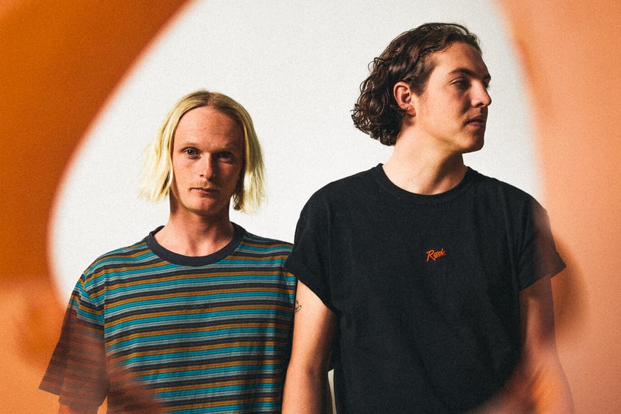 Image of Aussie rock duo Hockey Dad.