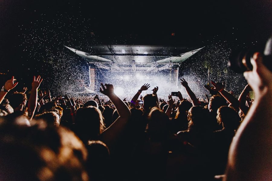 Image of Panic! At The Disco performing live