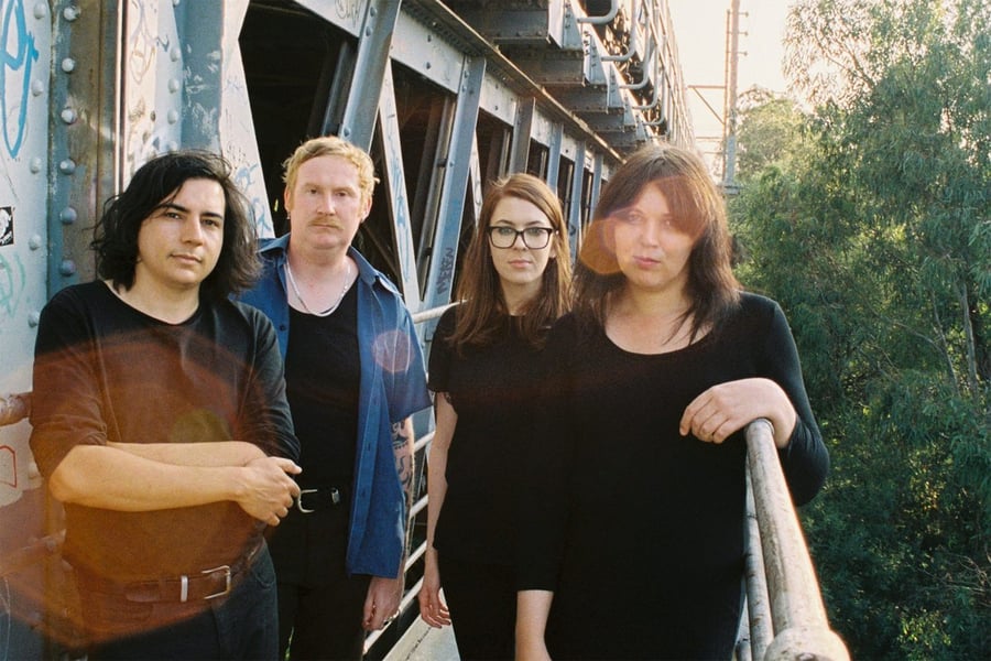 Press photo of Melbourne outfit RVG